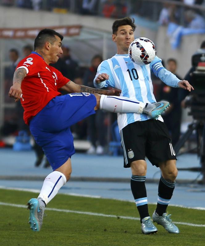 Chile y Argentina en la final de la Copa América 2015