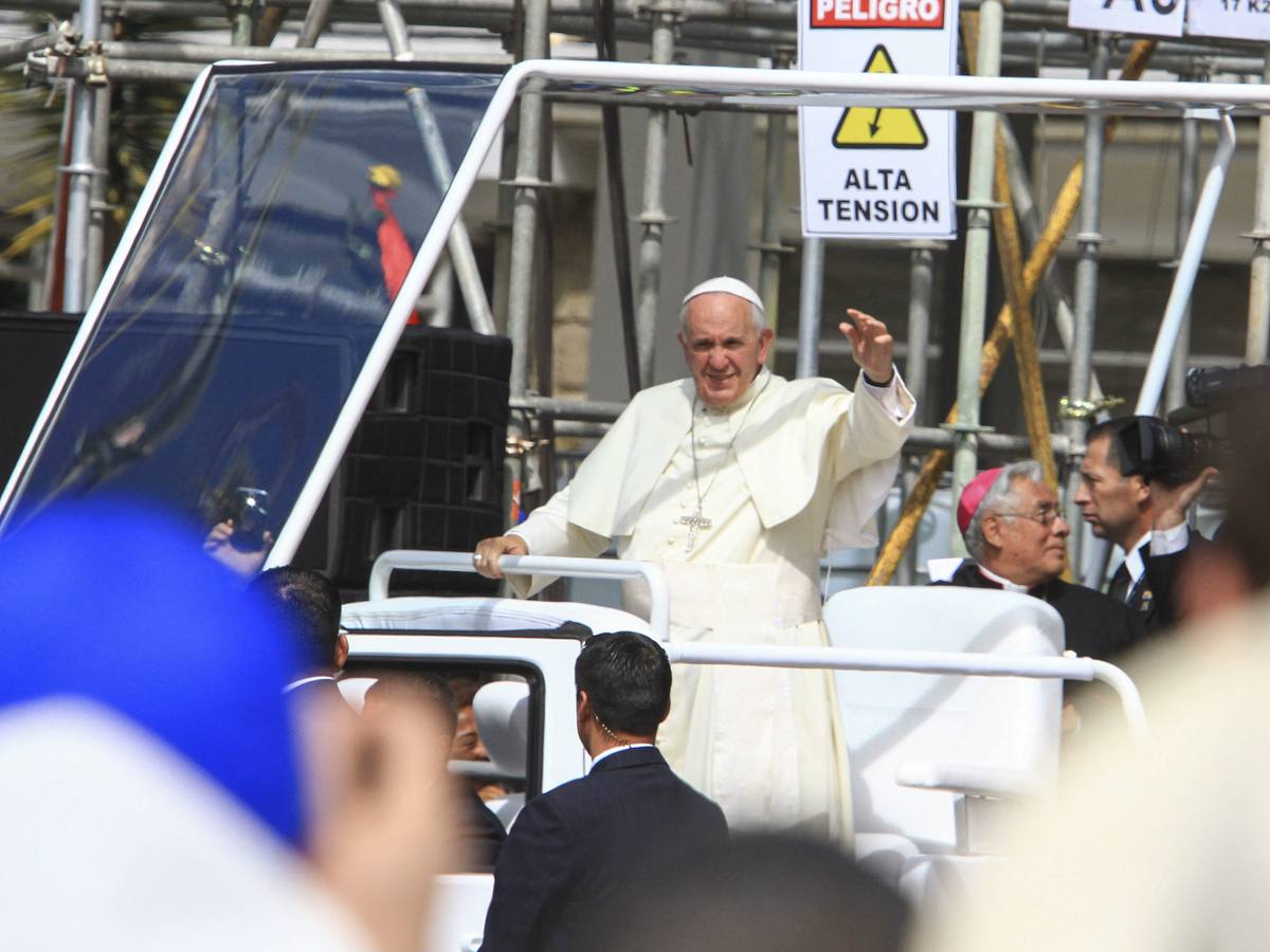 La visita del Papa Francisco a Ecuador, en imágenes