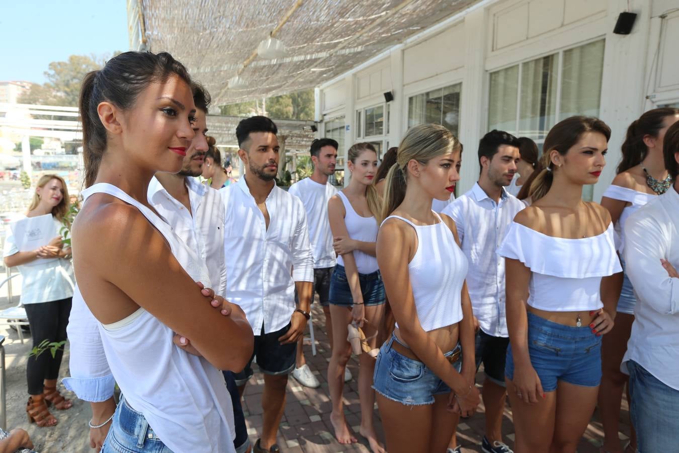 Presentación de candidatos de Linda y Guapo de Málaga 2015 en los Baños del Carmen