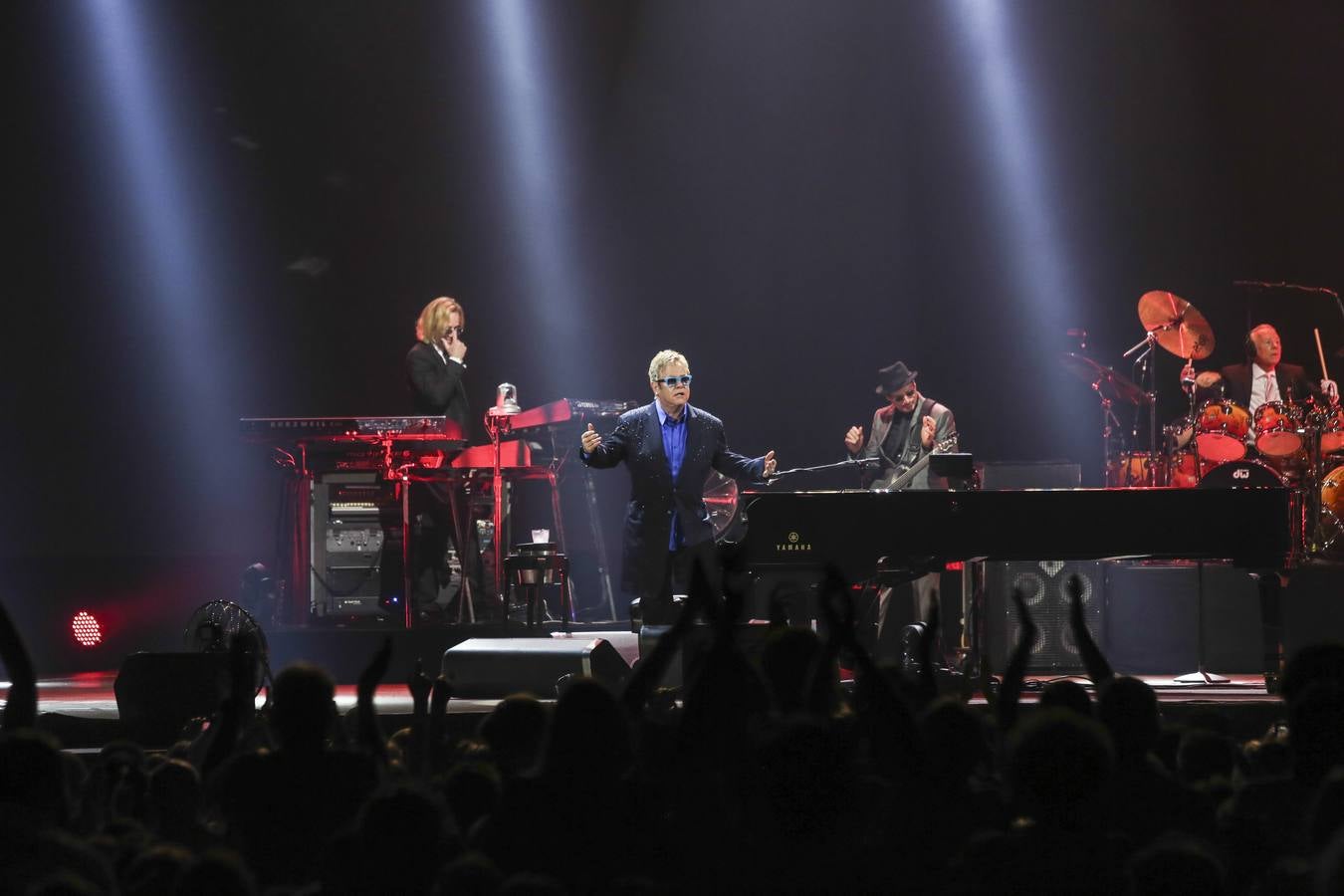 Las mejores fotos del concierto de Elton John en Málaga