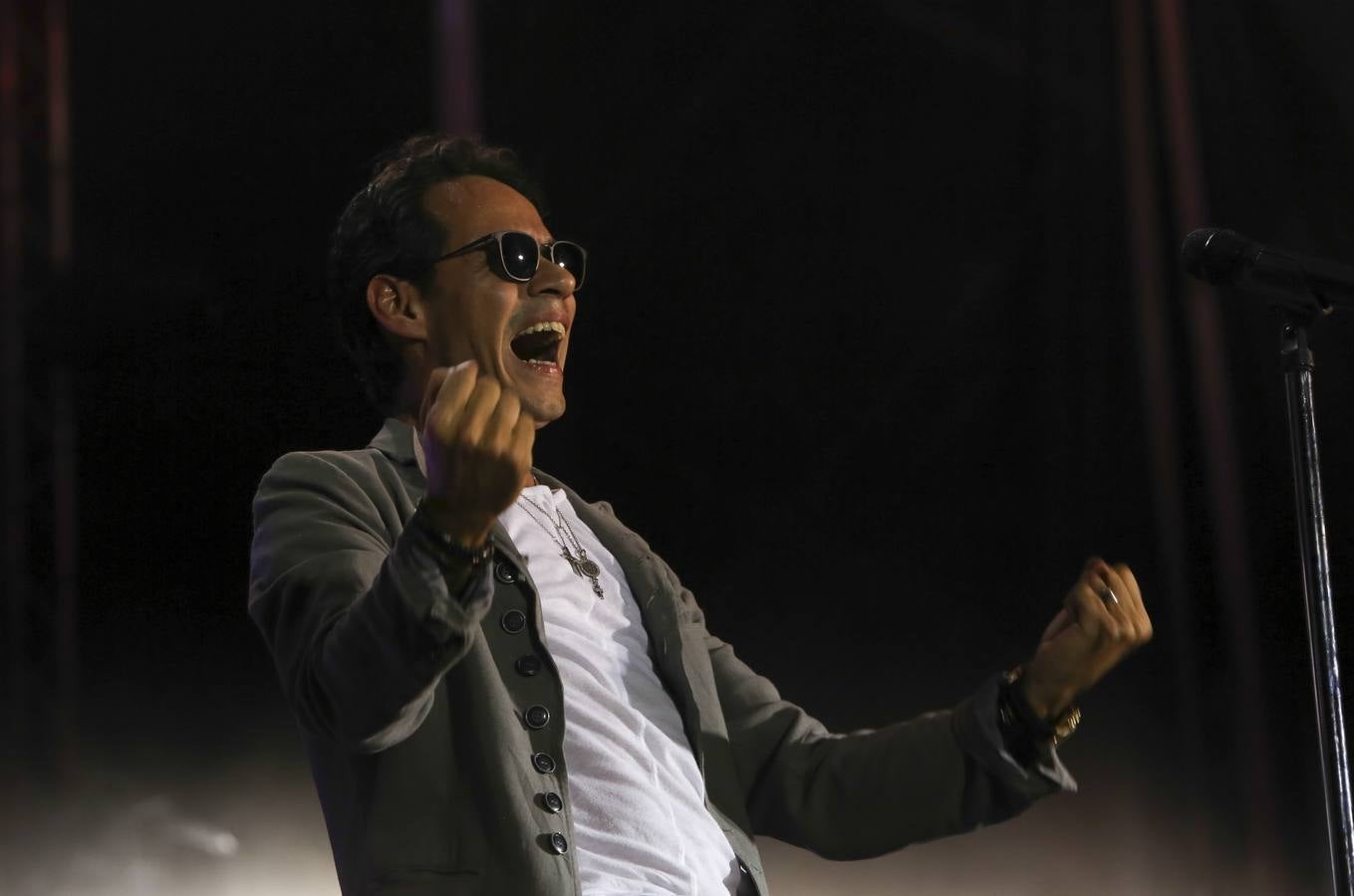El concierto de Marc Anthony, en imágenes