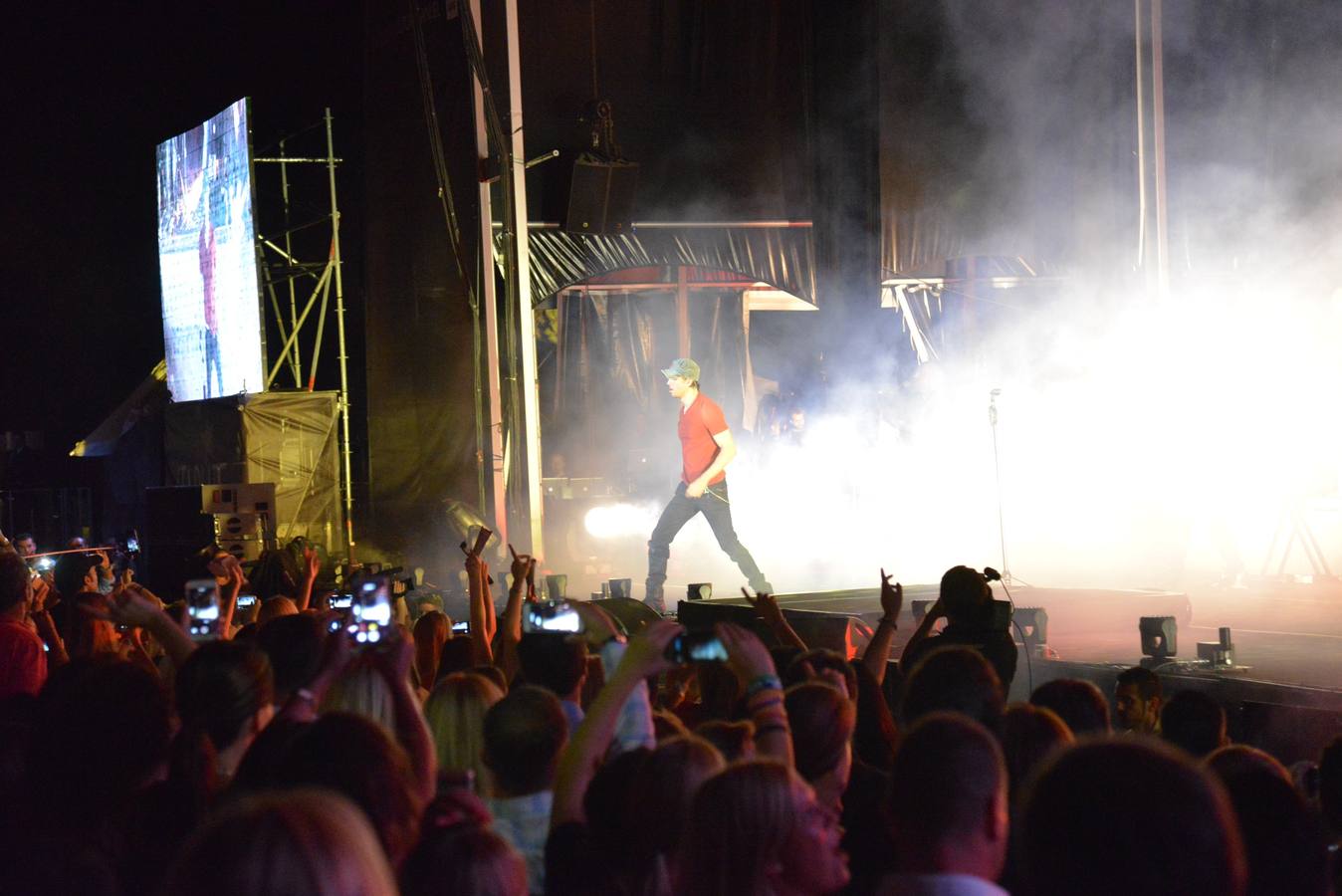 El concierto de Enrique Iglesias, en imágenes