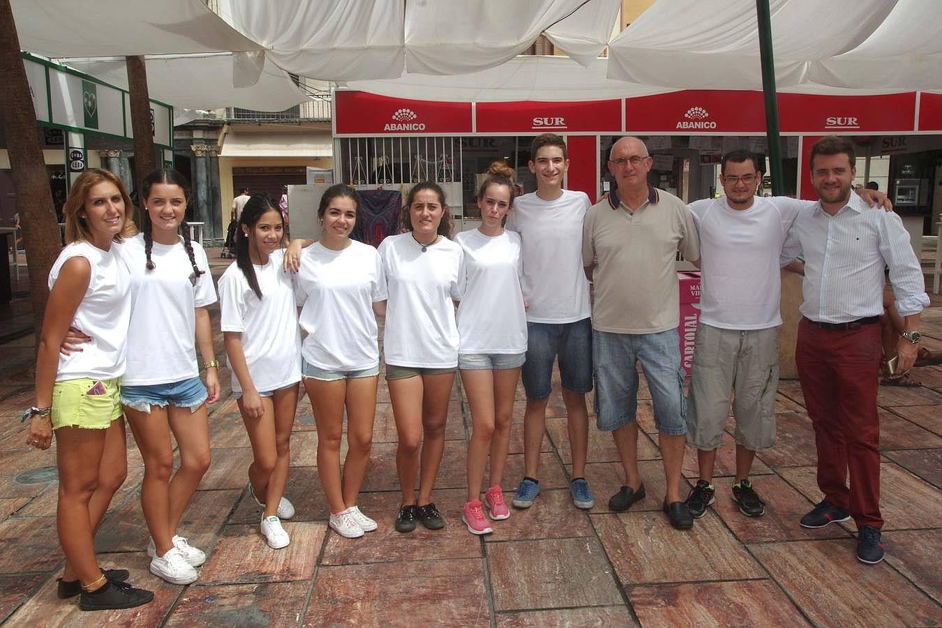 E. Padilla, M. Pequero, Ch. Arias, D. Ureña, L. Peguero, M. Almendral, Á. López, P. López, A. Campos y L. Guerrero.