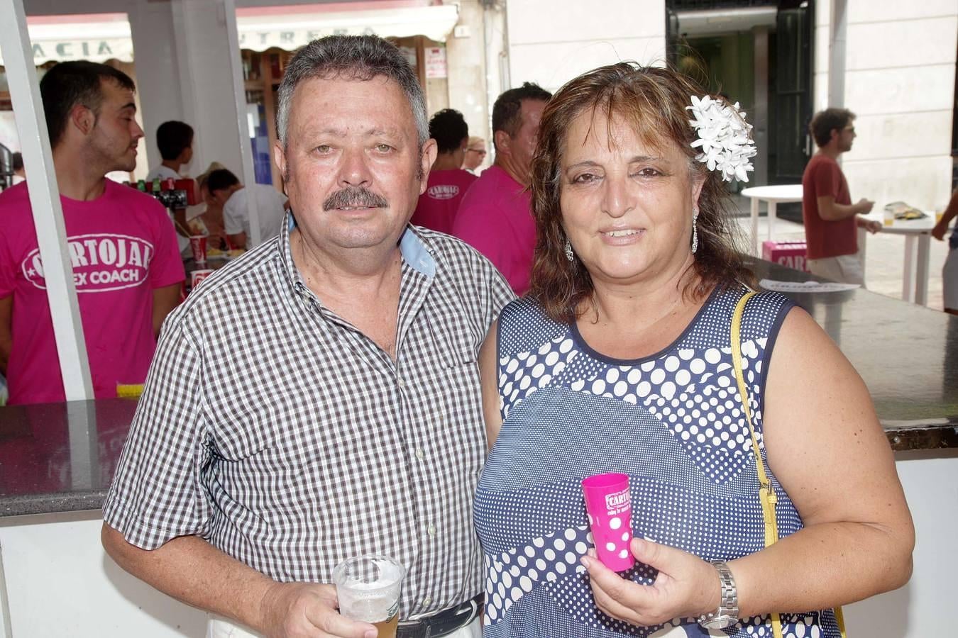 Rafael Jiménez y Paqui Rivera.