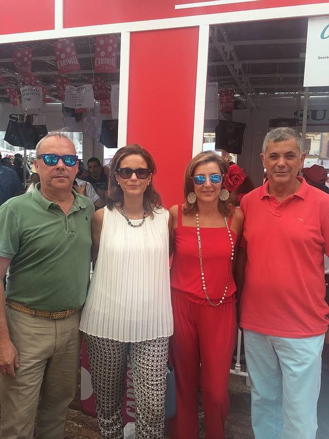 Hugo Ferré, María José Pérez, Lourdes del Monte y Héctor Fernández-Baca.