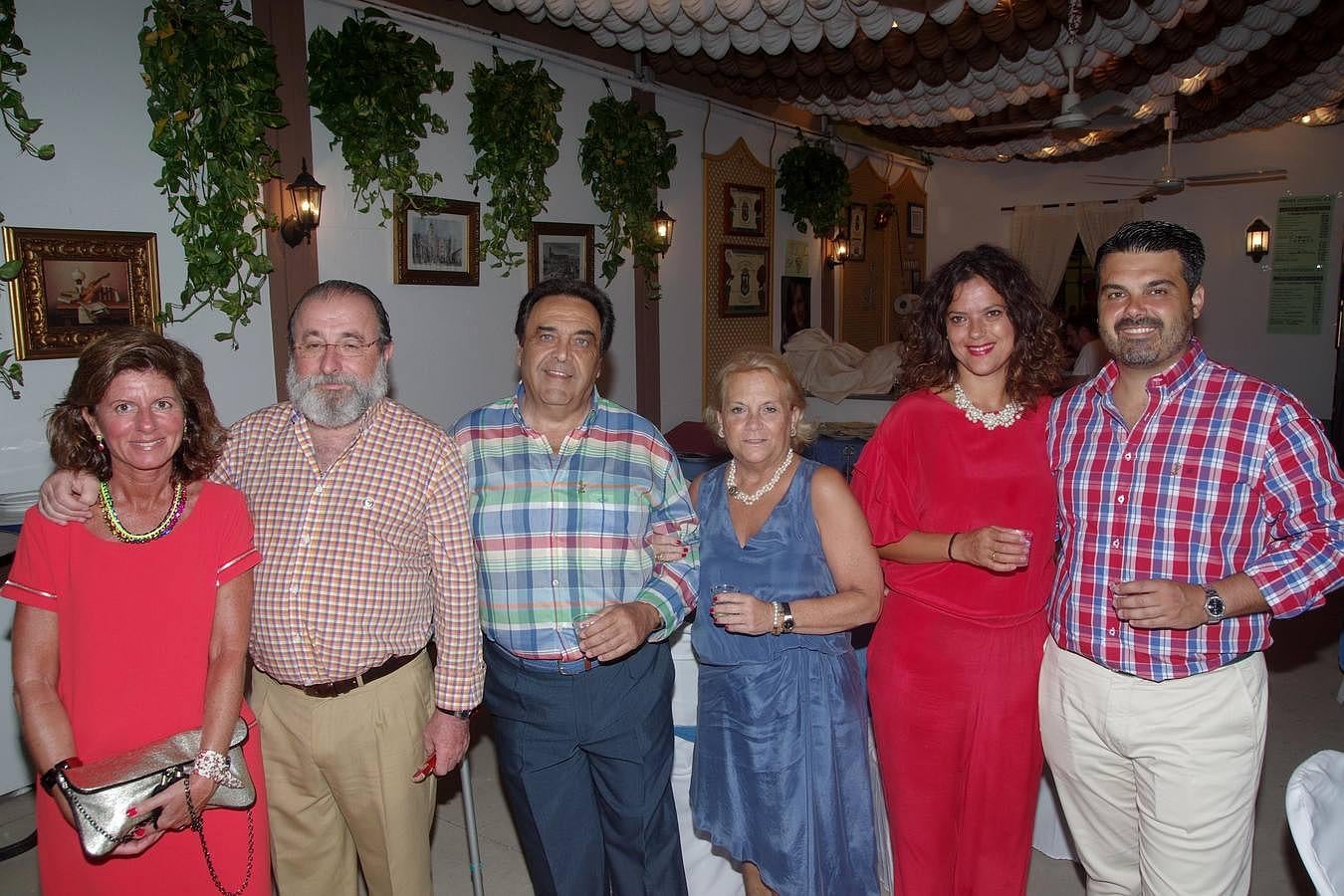 Mónica Ruiz, Paco Anillo, Francisco Larrubia, María José Santos, Susana Aranda y Enrique Larrubia.
