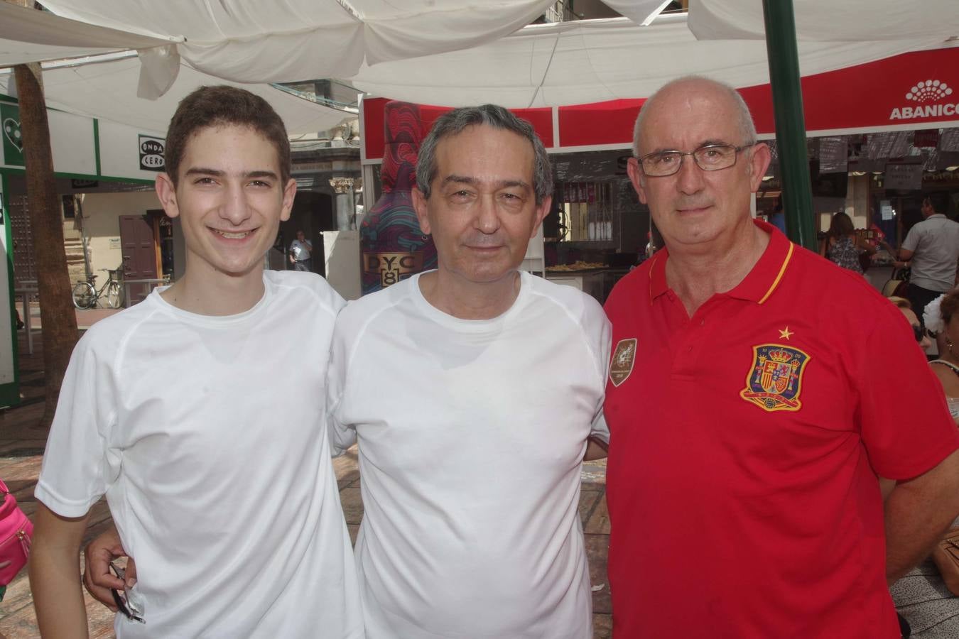 Álvaro López, José Antonio Cortés y Pablo López.. 