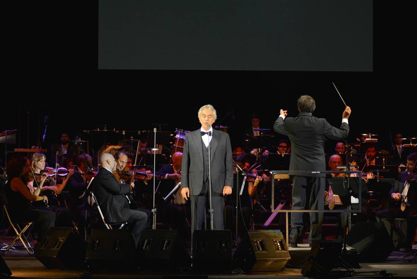 El concierto de Andrea Bocelli, en imágenes