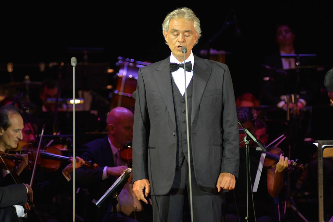 El concierto de Andrea Bocelli, en imágenes