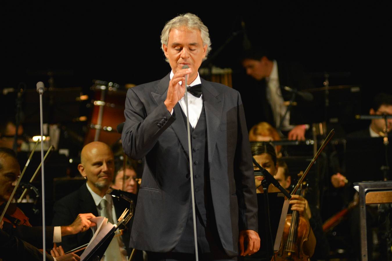 El concierto de Andrea Bocelli, en imágenes