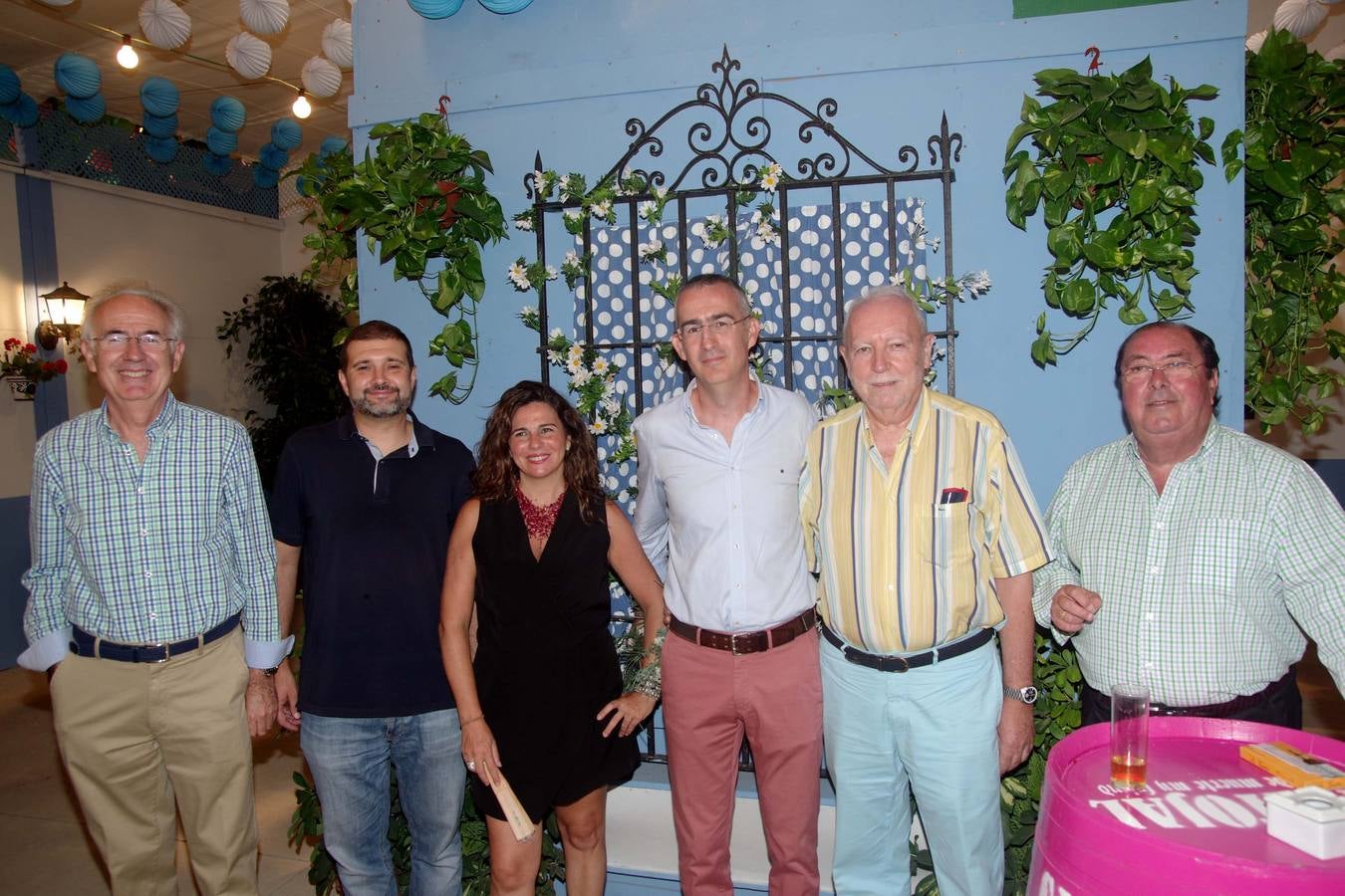 Francisco Félix, Víctor Muñoz, Belén Gómez, Alejandra Rodríguez, Carlos Benavides y José Luis Cansino.