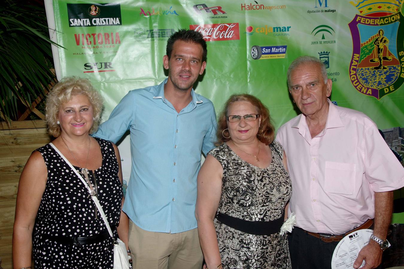 Aurora Ortíz, Andrés Toledo, Toñi Ortiz y Bartolomé García.