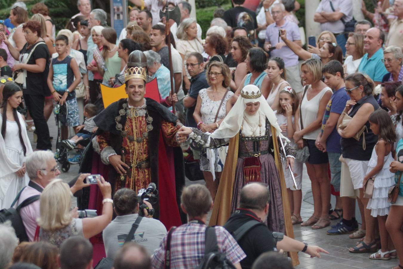 La cabalgata de despedida de la Feria de Málaga, en imágenes