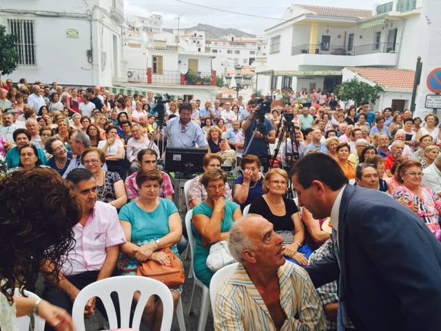 La Fiesta del Ajoblanco de Almáchar, en imágenes