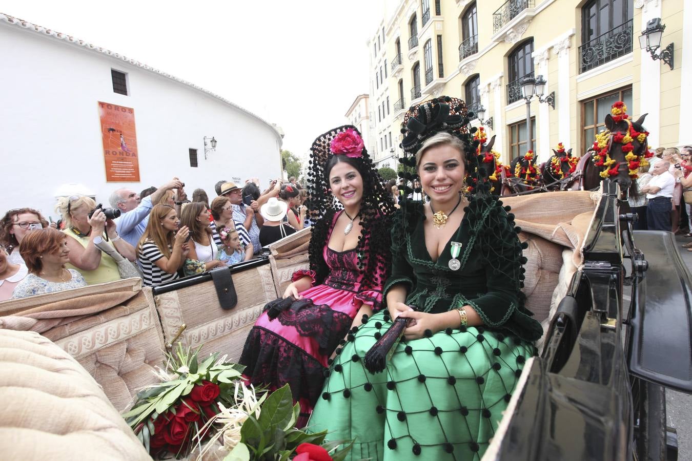 Ambiente en la Goyesca de Ronda