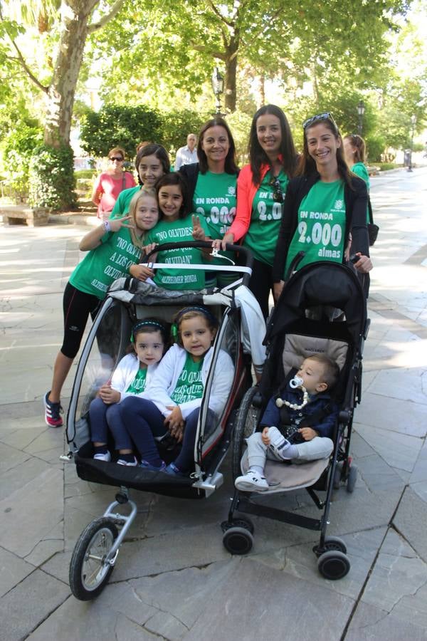 Fotos de la IV Marcha por el Alzheimer en Ronda