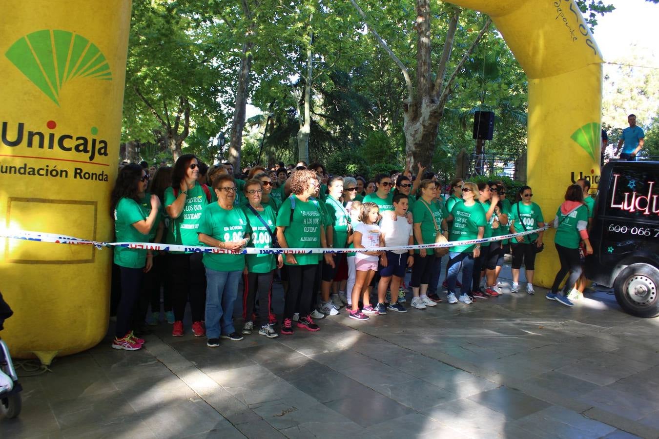 Fotos de la IV Marcha por el Alzheimer en Ronda