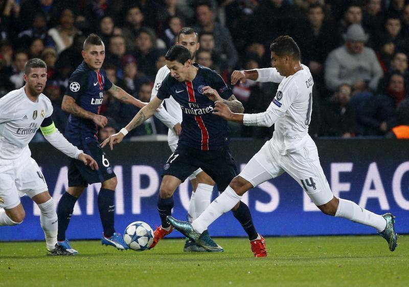 Las mejores imágenes del PSG-Real Madrid