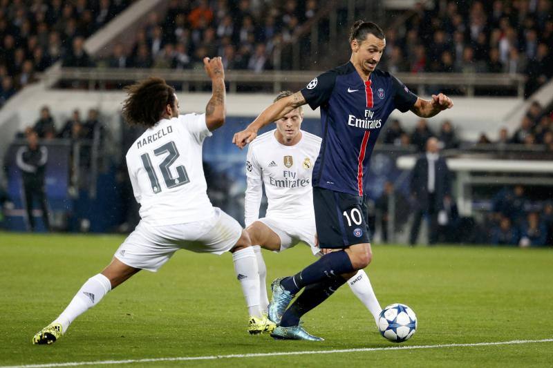 Las mejores imágenes del PSG-Real Madrid