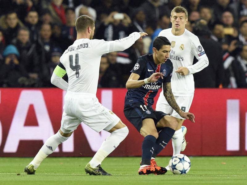 Las mejores imágenes del PSG-Real Madrid