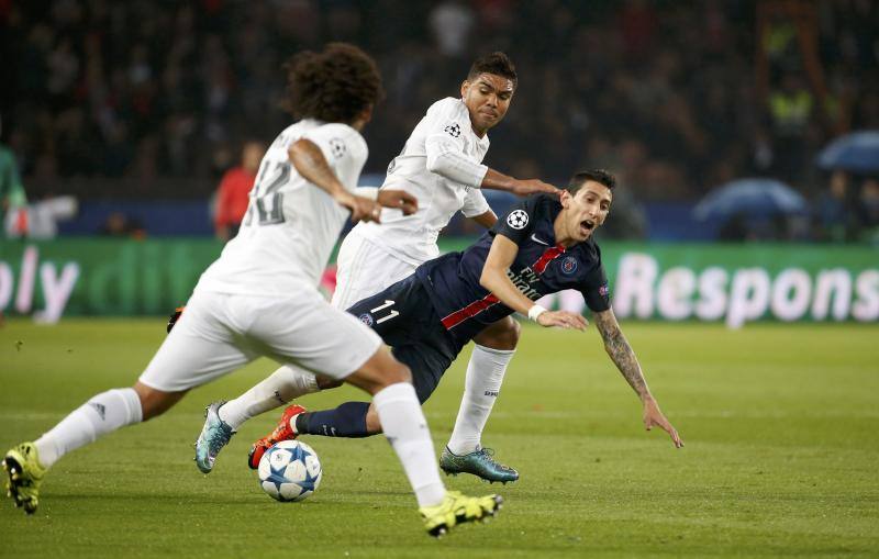 Las mejores imágenes del PSG-Real Madrid