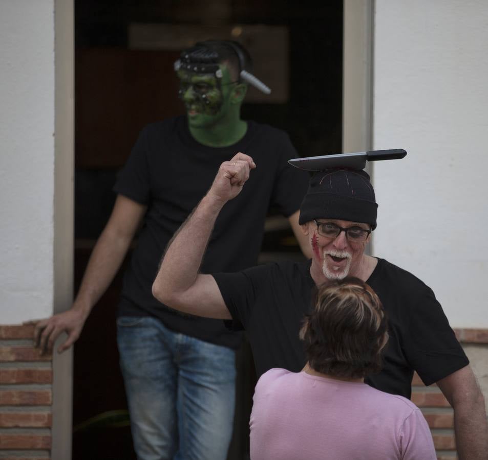 El Pasaje del Terror en Churriana, en fotos (I)