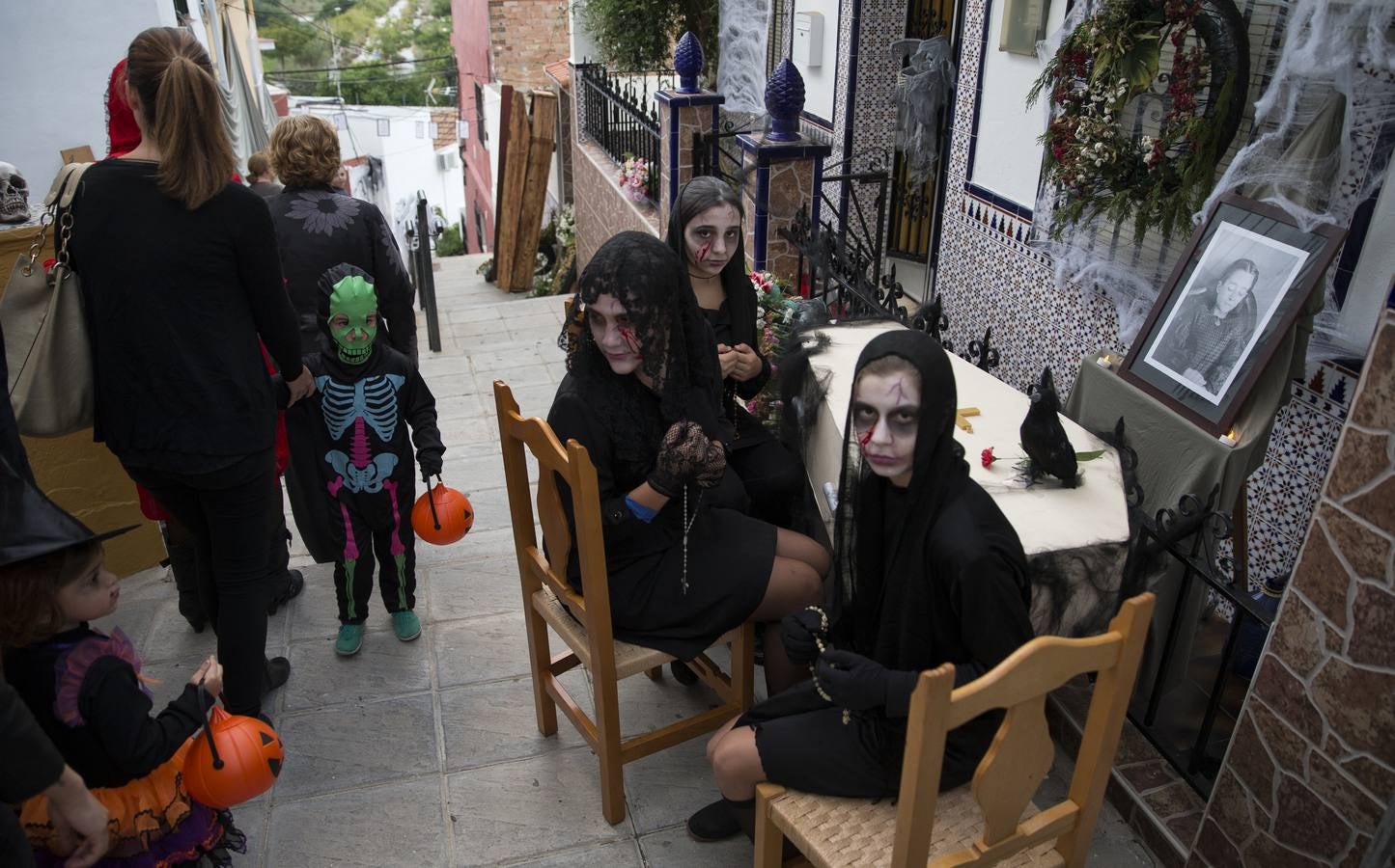 El Pasaje del Terror en Churriana, en fotos (I)