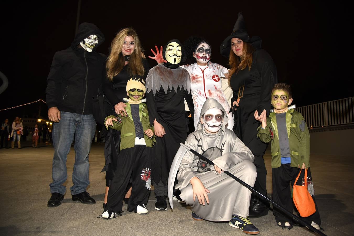 Celebración de Halloween en Muelle Uno