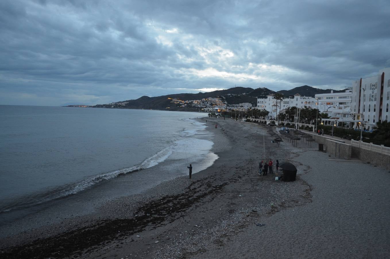 Benagalbón, Torre del Mar, Torrox y Nerja tras el temporal