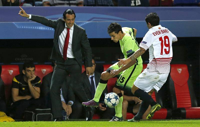 Las mejores imágenes del Sevilla - Manchester City