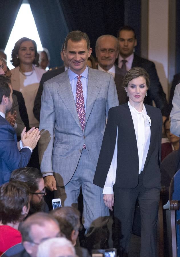 Fotos de la visita a Málaga de los Reyes de España