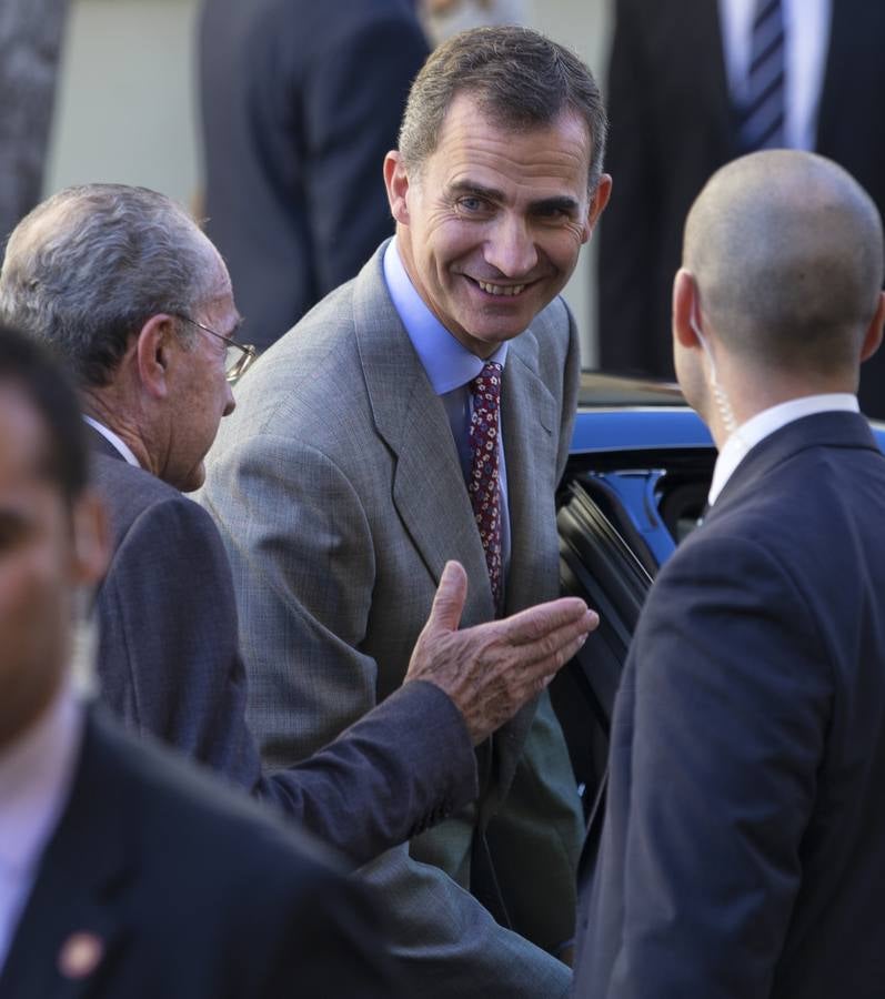 Fotos de la visita a Málaga de los Reyes de España