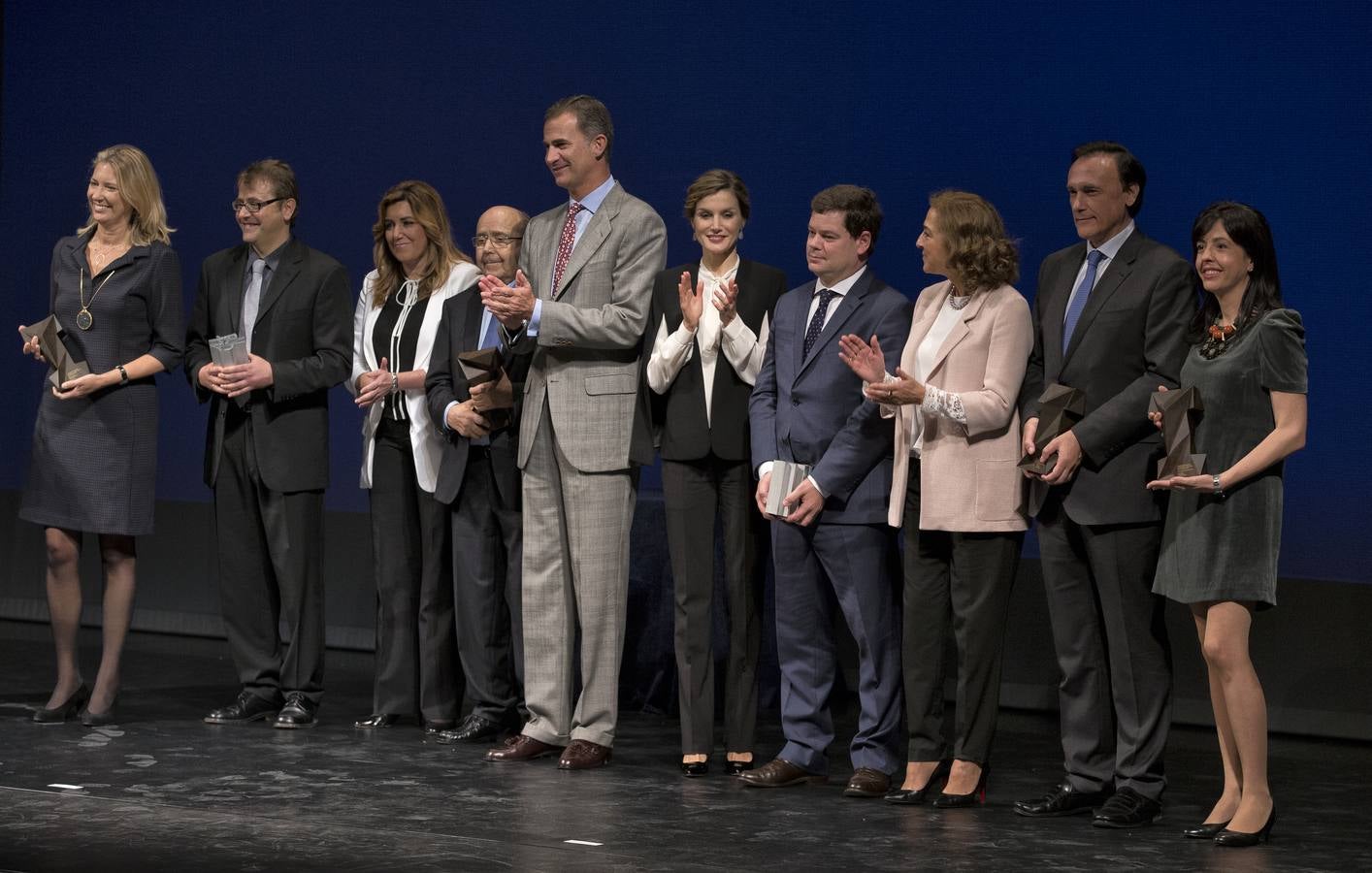 Fotos de la visita a Málaga de los Reyes de España