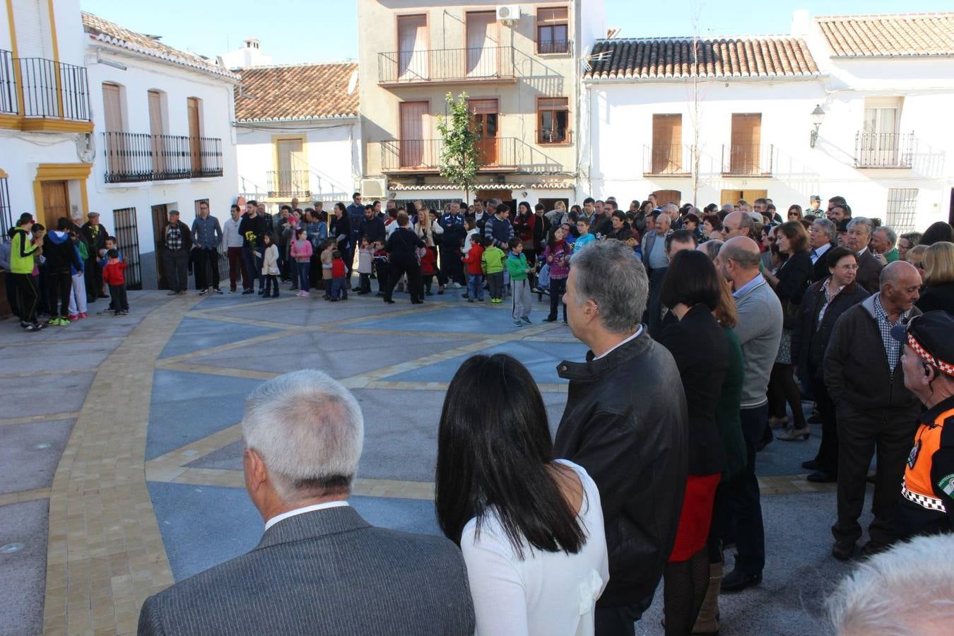 Homenaje al comandante Benítez en El Burgo