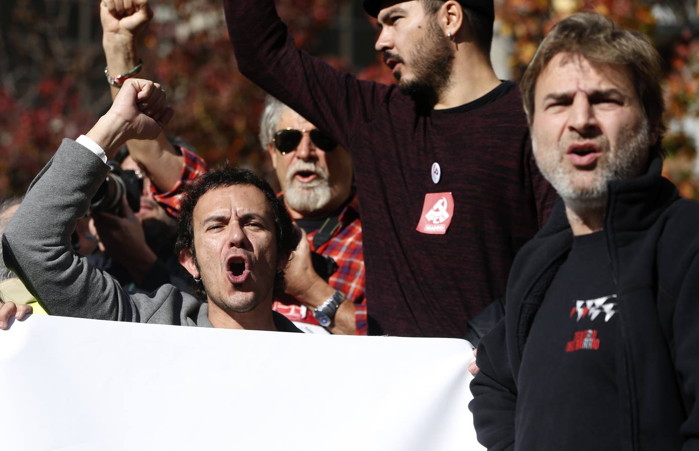 Manifestación contra el terrorismo y la guerra