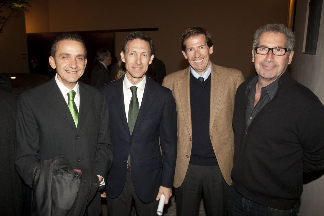 Gustavo Camacho, Luis Sánchez Manzano, Jorge León Gross y Francisco Rueda.