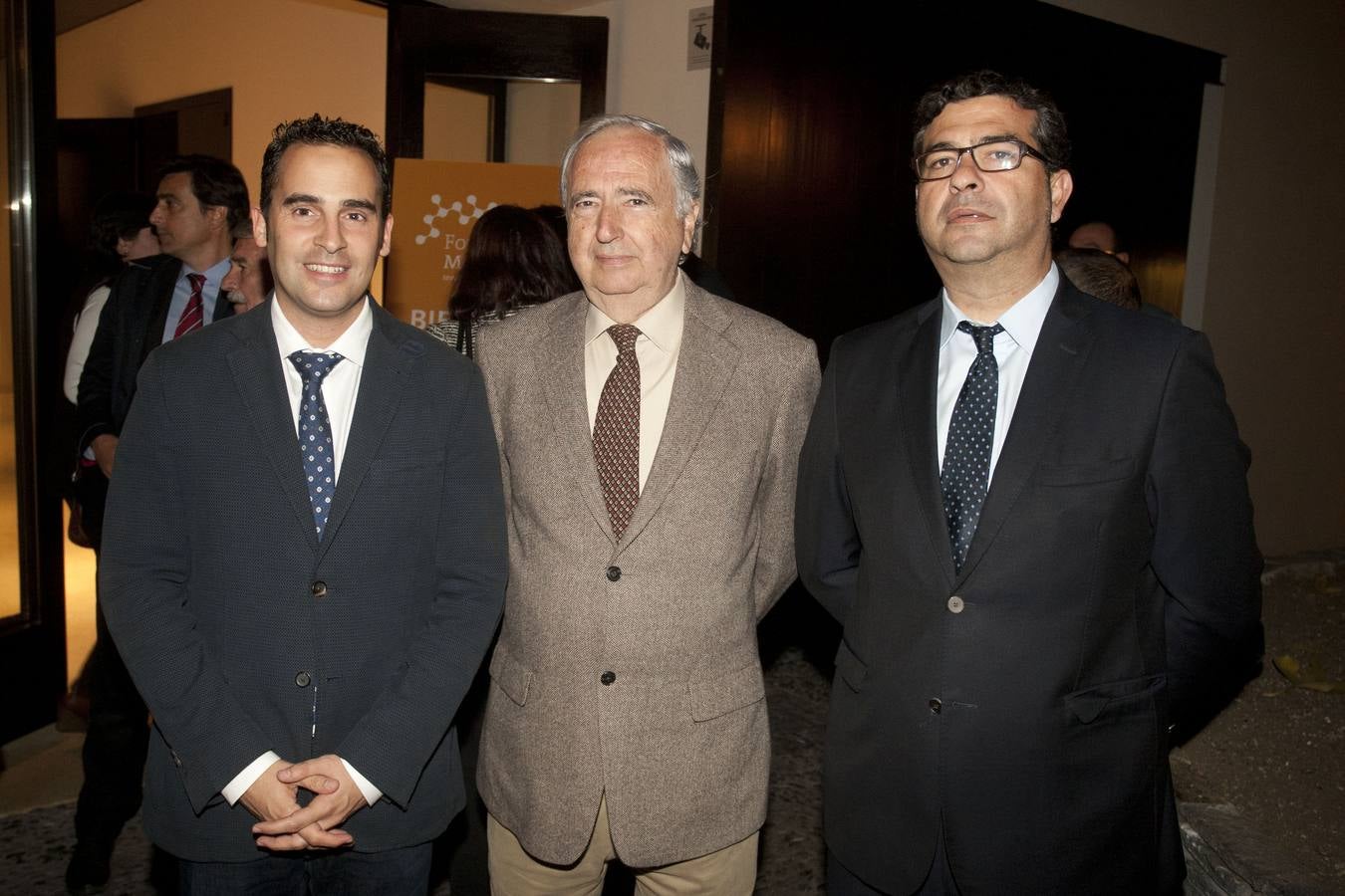 Daniel Pérez, Manuel Benedito y Javier Recio.