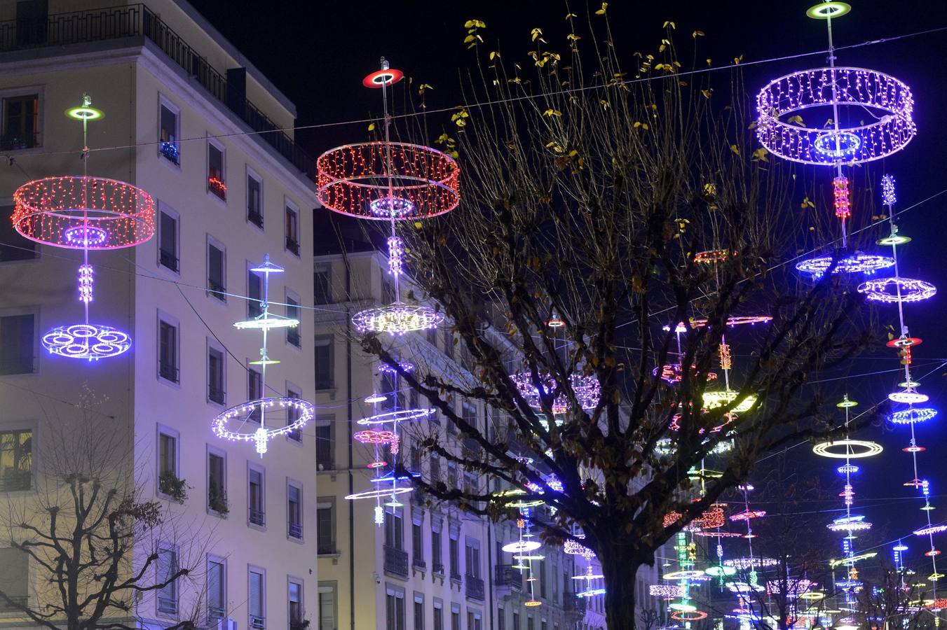 Ginebra se ilumina por Navidad
