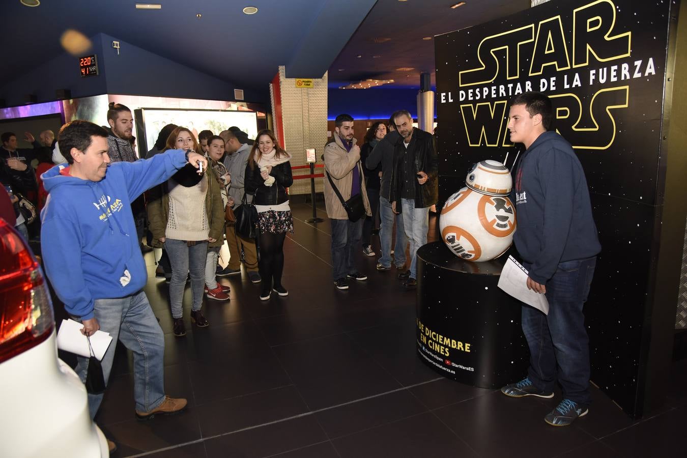 El preestreno de Star Wars, en Málaga