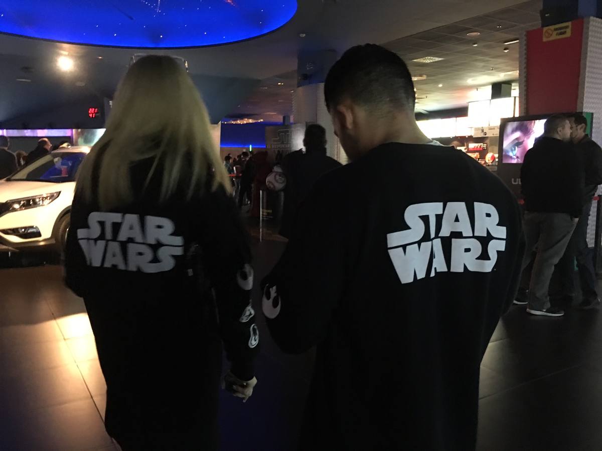 El preestreno de Star Wars, en Málaga