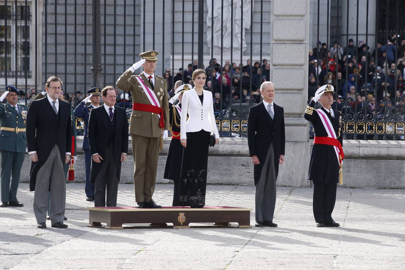 Los Reyes presiden la Pascua Militar