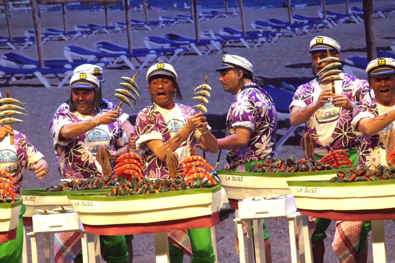 Murga 'Los auténticos'.