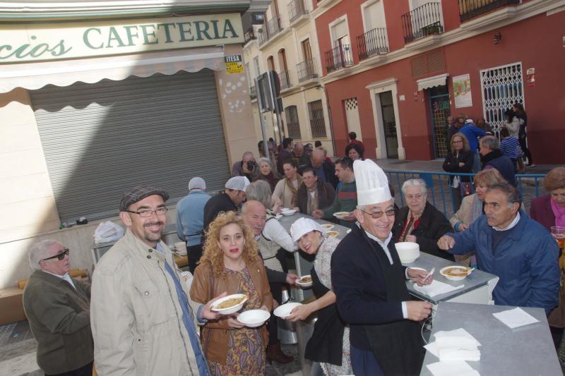 El potaje perchelero del Carnaval de Málaga 2016