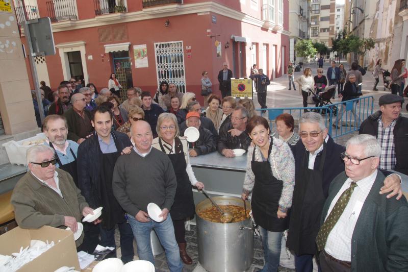 El potaje perchelero del Carnaval de Málaga 2016