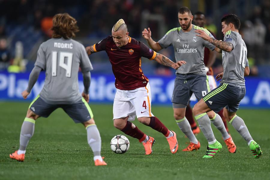 Roma y Real Madrid, en Liga de Campeones