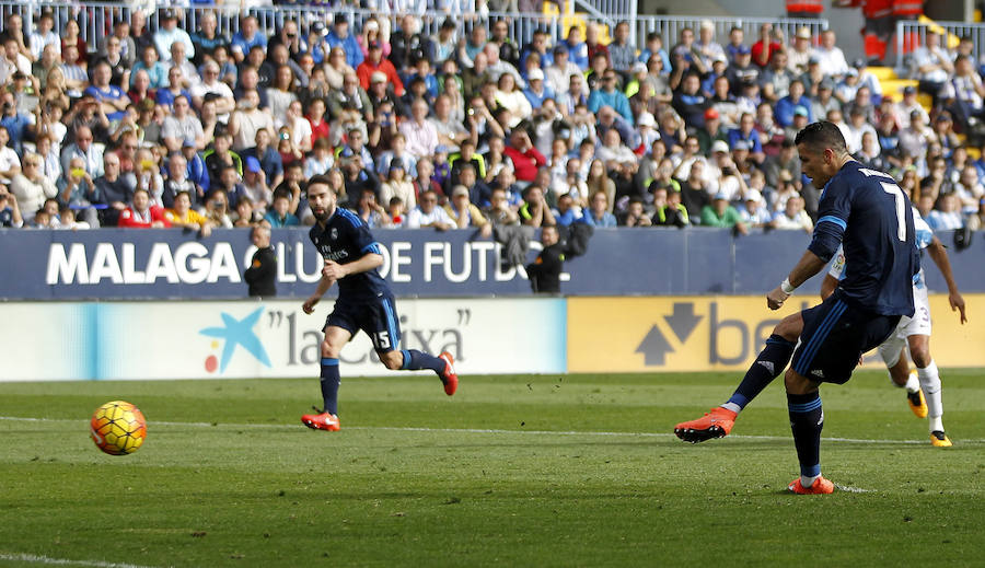 Las mejores imágenes del Málaga - Real Madrid