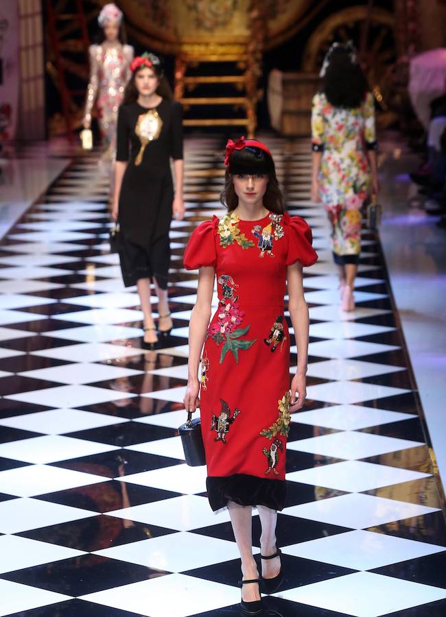 Dolce &amp;amp; Gabbana muestra sus últimas creaciones en Milán