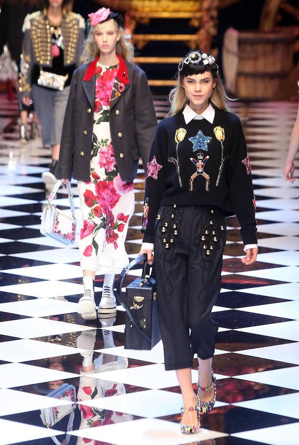 Dolce &amp;amp; Gabbana muestra sus últimas creaciones en Milán