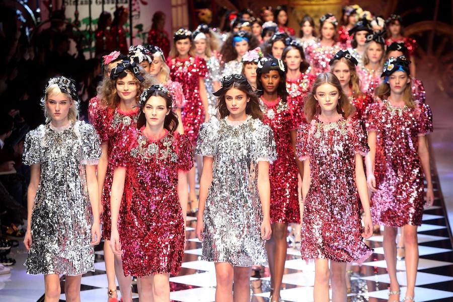 Dolce &amp;amp; Gabbana muestra sus últimas creaciones en Milán