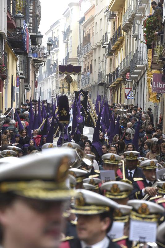 Crucifixión en la Semana Santa de Málaga 2016